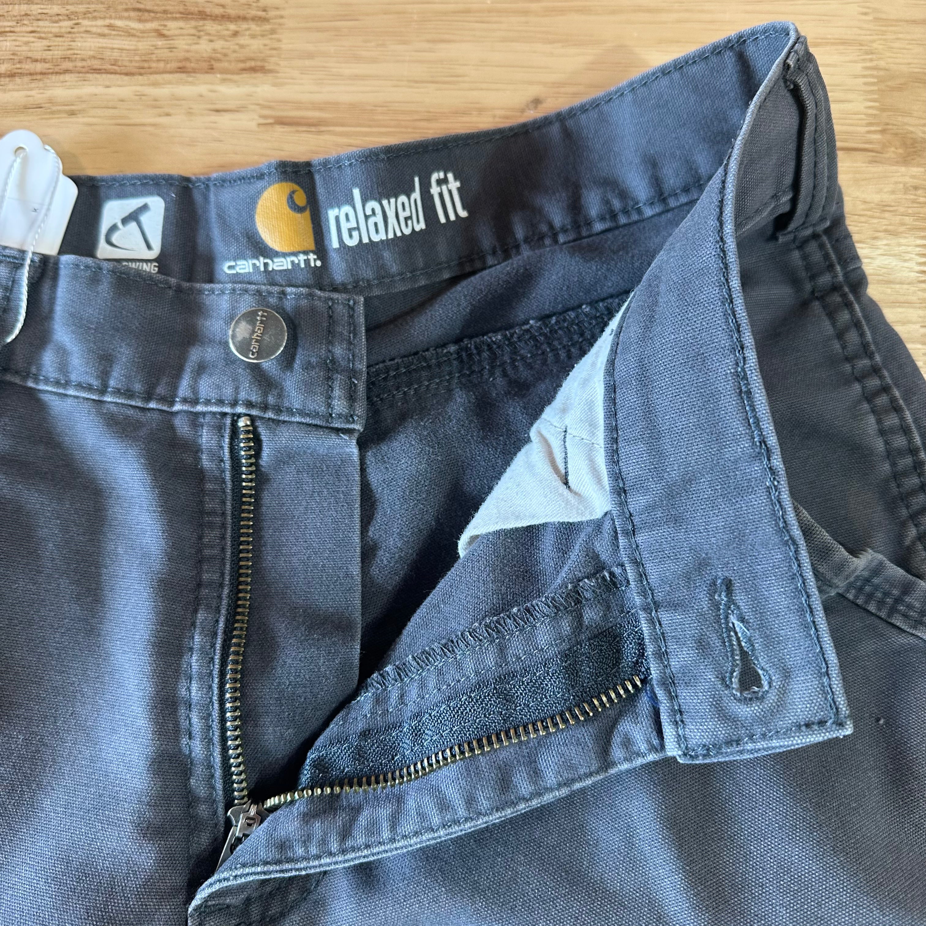 CARHARTT Full Swing Men's Canvas Utility Pant 31x30 Gray