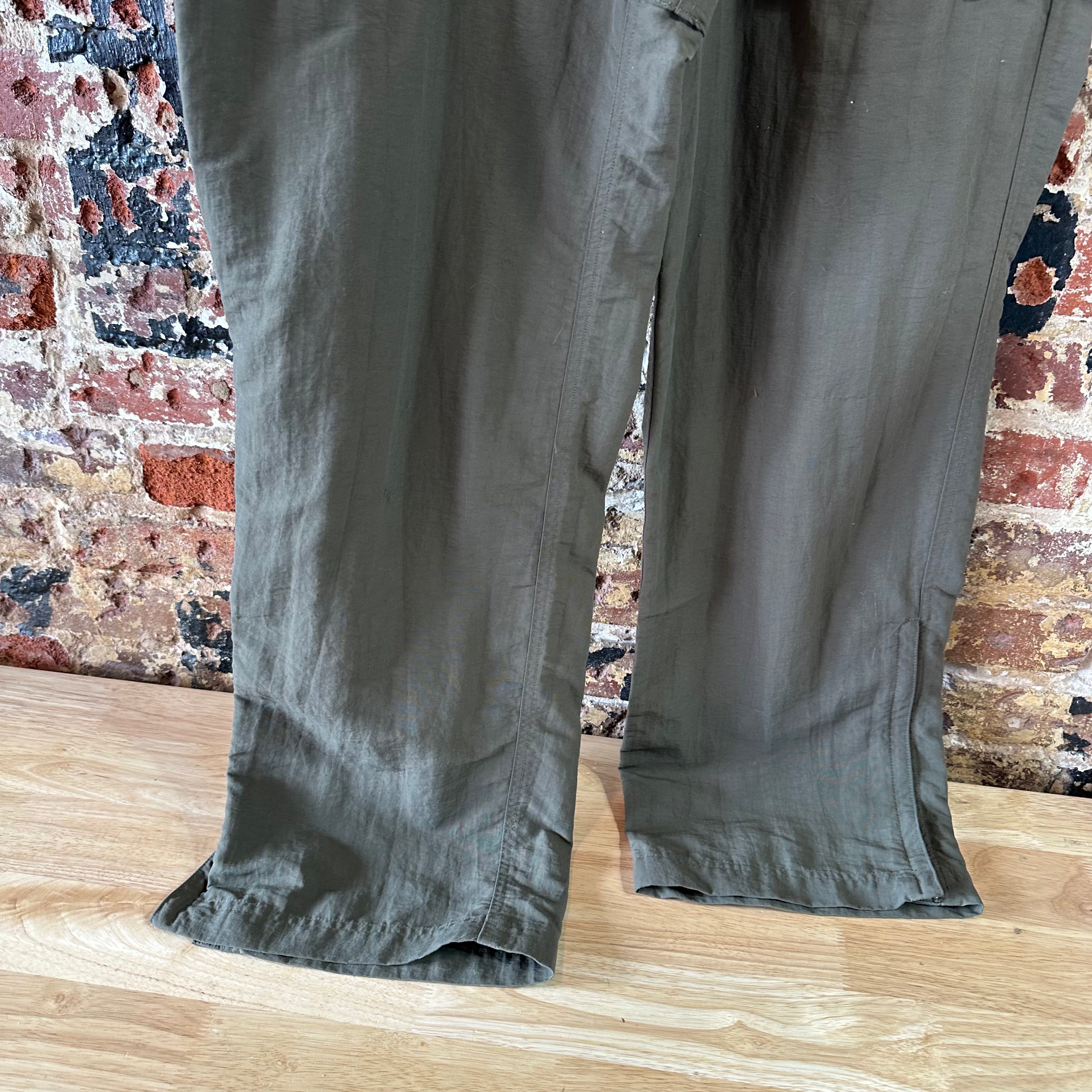 North Face Mens Large Long Green Pants