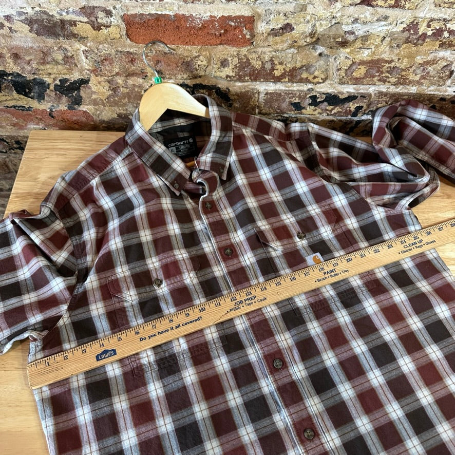 Carhartt Mens XL Long Sleeve Button Up
