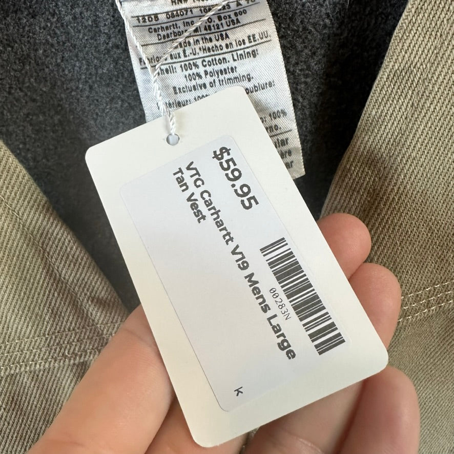 Carhartt V19 Tan Vest