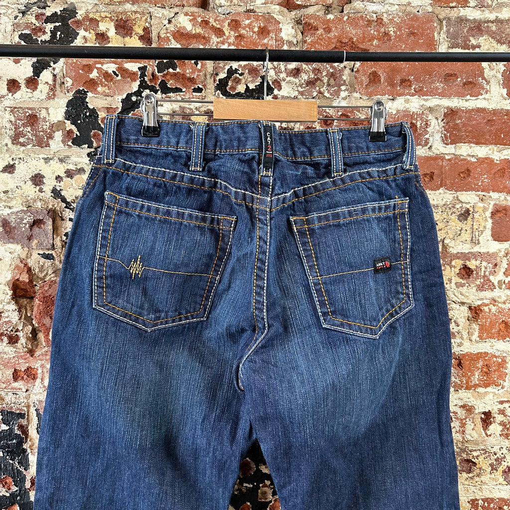 Ariat FR Mens 33x34 Blue M4 Low Rise Bootcut Jeans