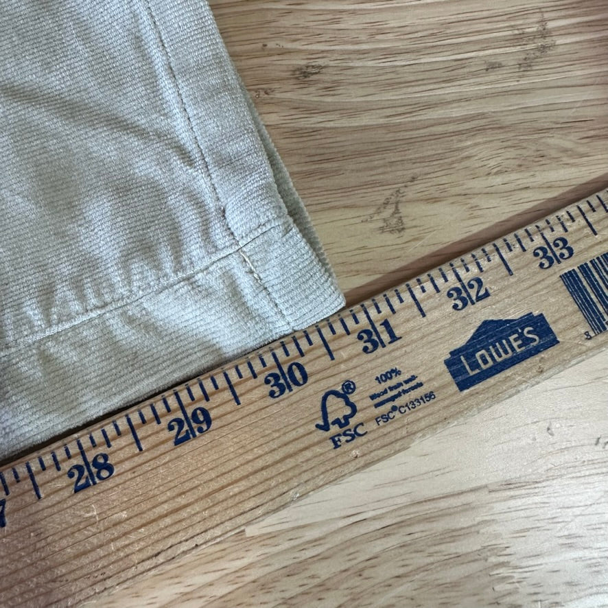 Patagonia Corduroy Pants Womens 28 Tan Khaki Travel 31x31"