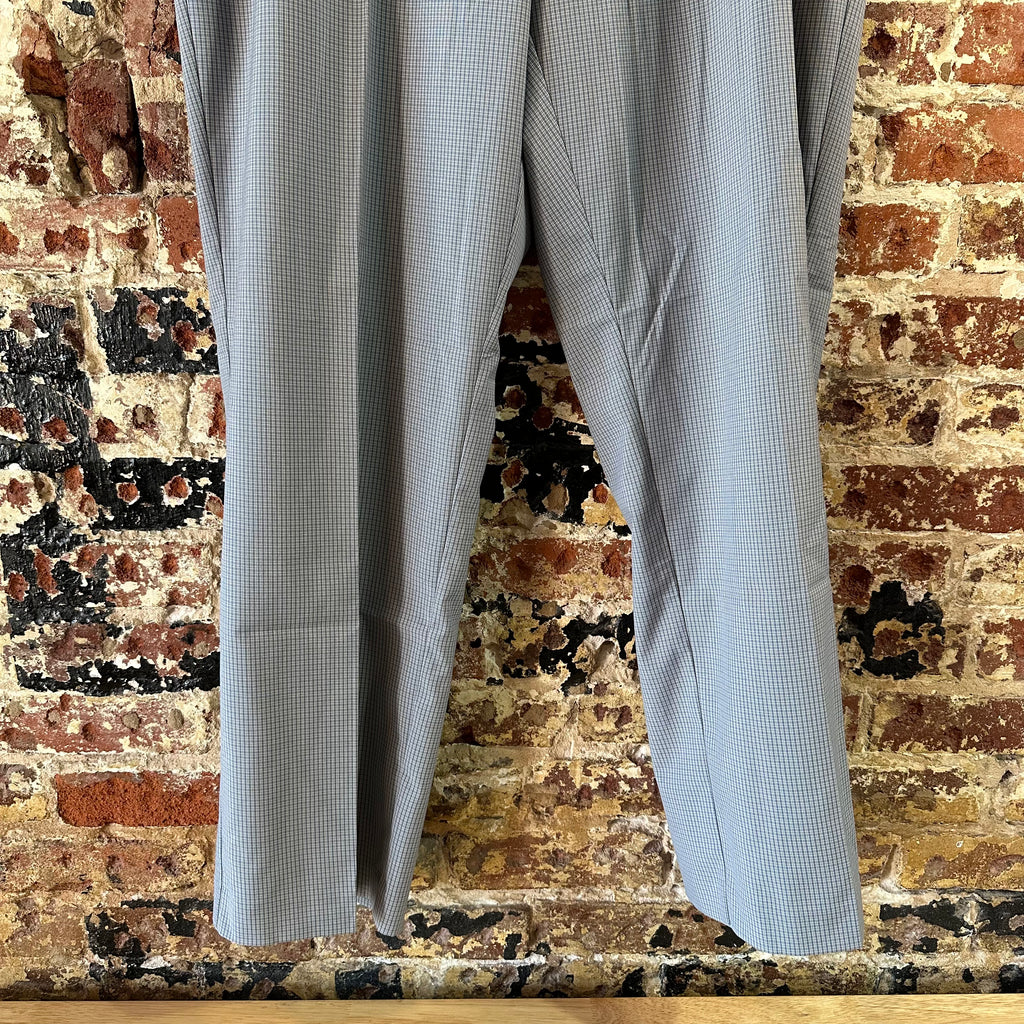 Adidas Golf Pants Men's 40x32 Gray Performance Chino Madi P Check NEW