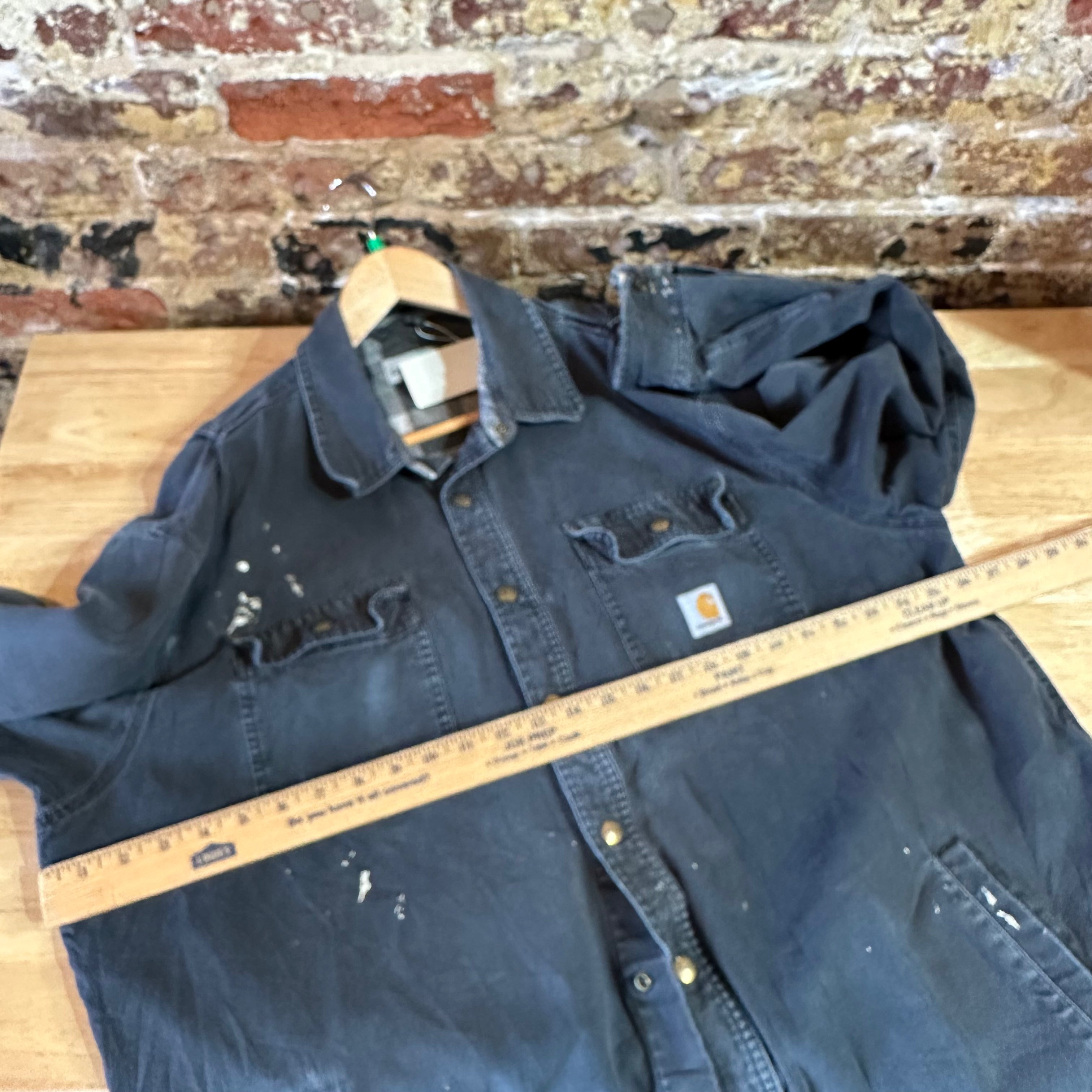 Carhartt Black Shacket Jacket Men’s XL