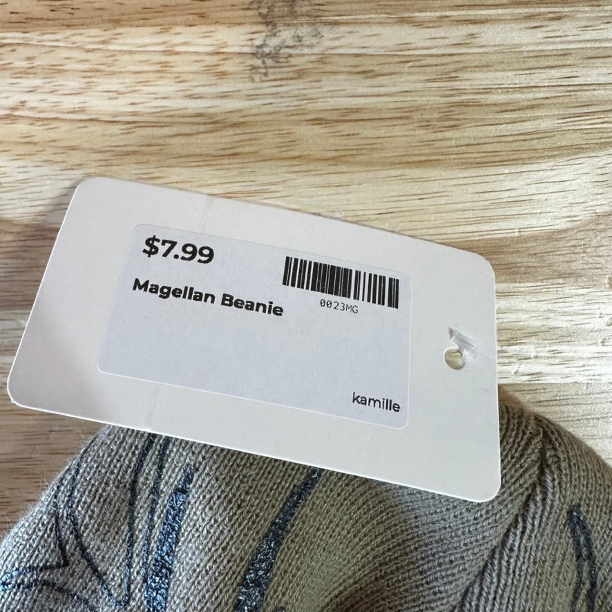 Magellan Beanie Hat Acrylic Winter Pull On Closure Knit Cap