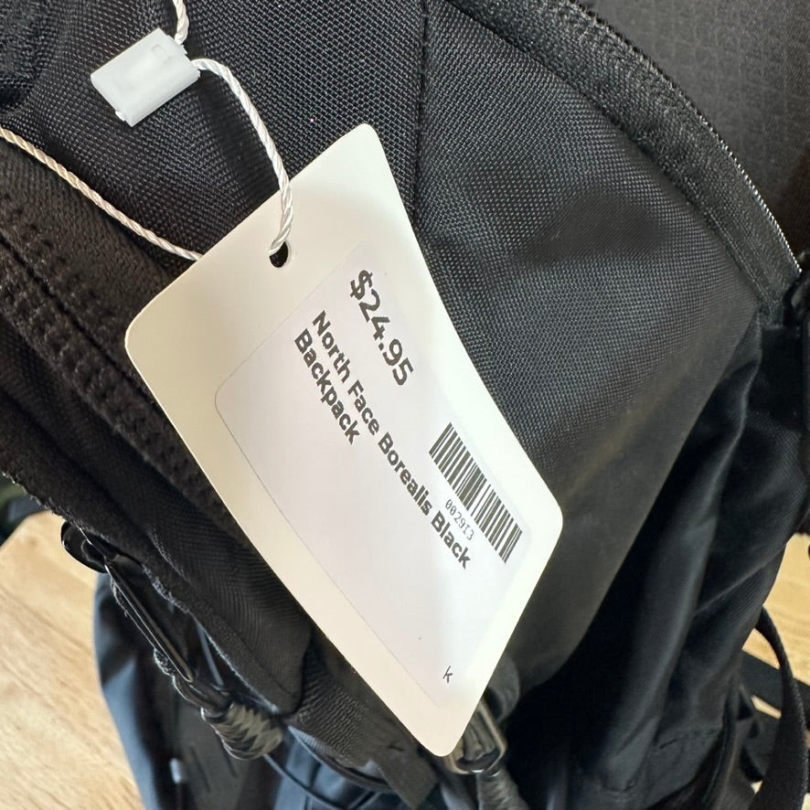 North Face Borealis Black Backpack