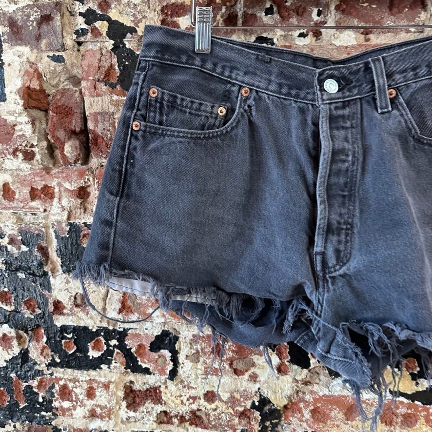 Levi's Cut Off Jean Shorts Womens 34