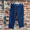 Royal Robbins Pants Women's 4 Lightweight Capri Blue Outdoor Hiking 32x21"