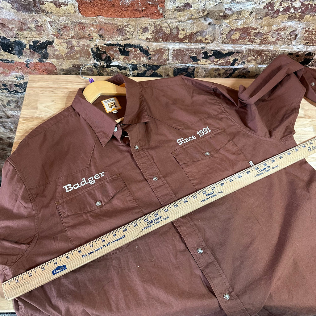 Resistol Mens 3XL Pearl Snap Western Shirt