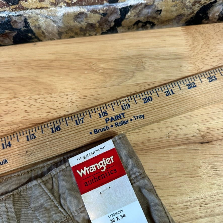Wrangler Mens 36x34 Cargo Pants NEW