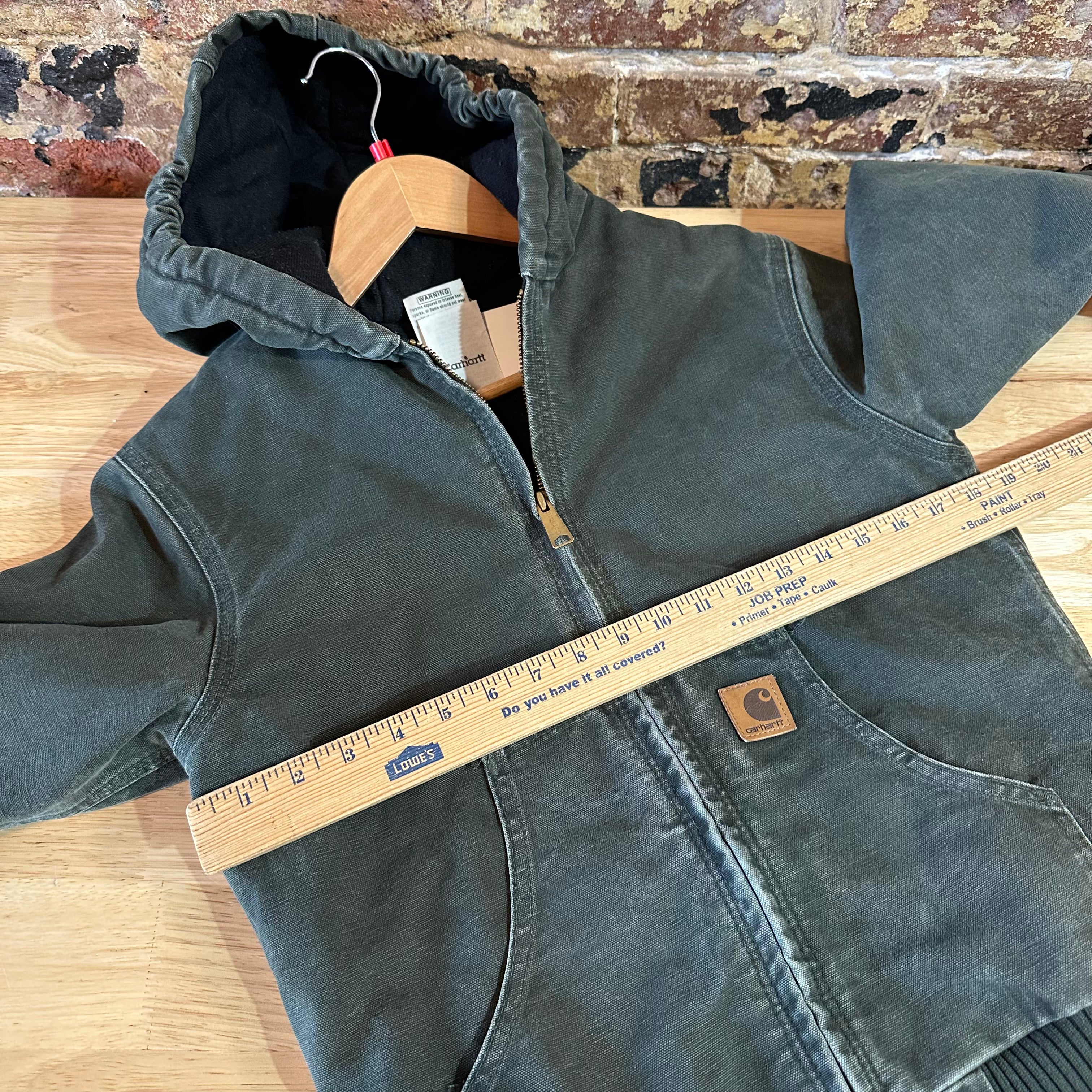 VTG Carhartt J130 MOS Youth Large Green Jacket