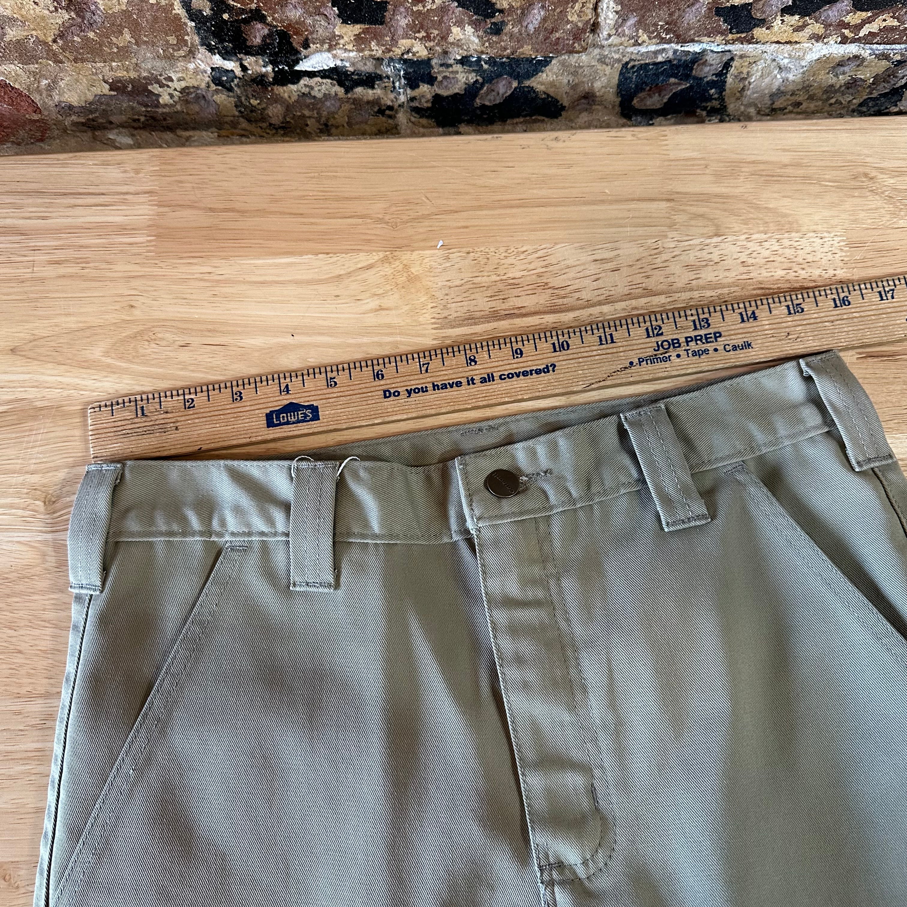 Carhartt Mens 31x30 Tan Twill Pants