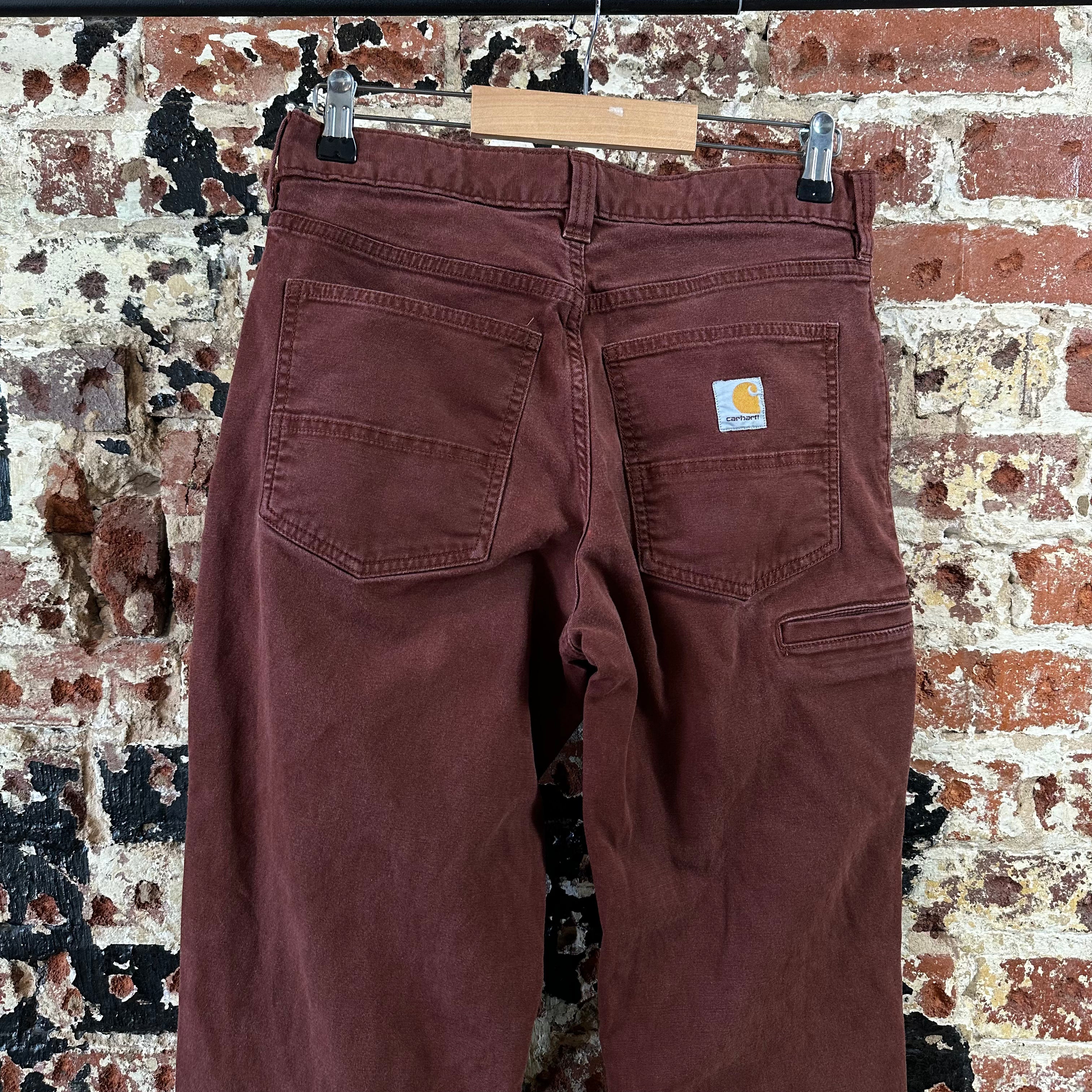 Carhartt Mens 30x32 Reddish Pants
