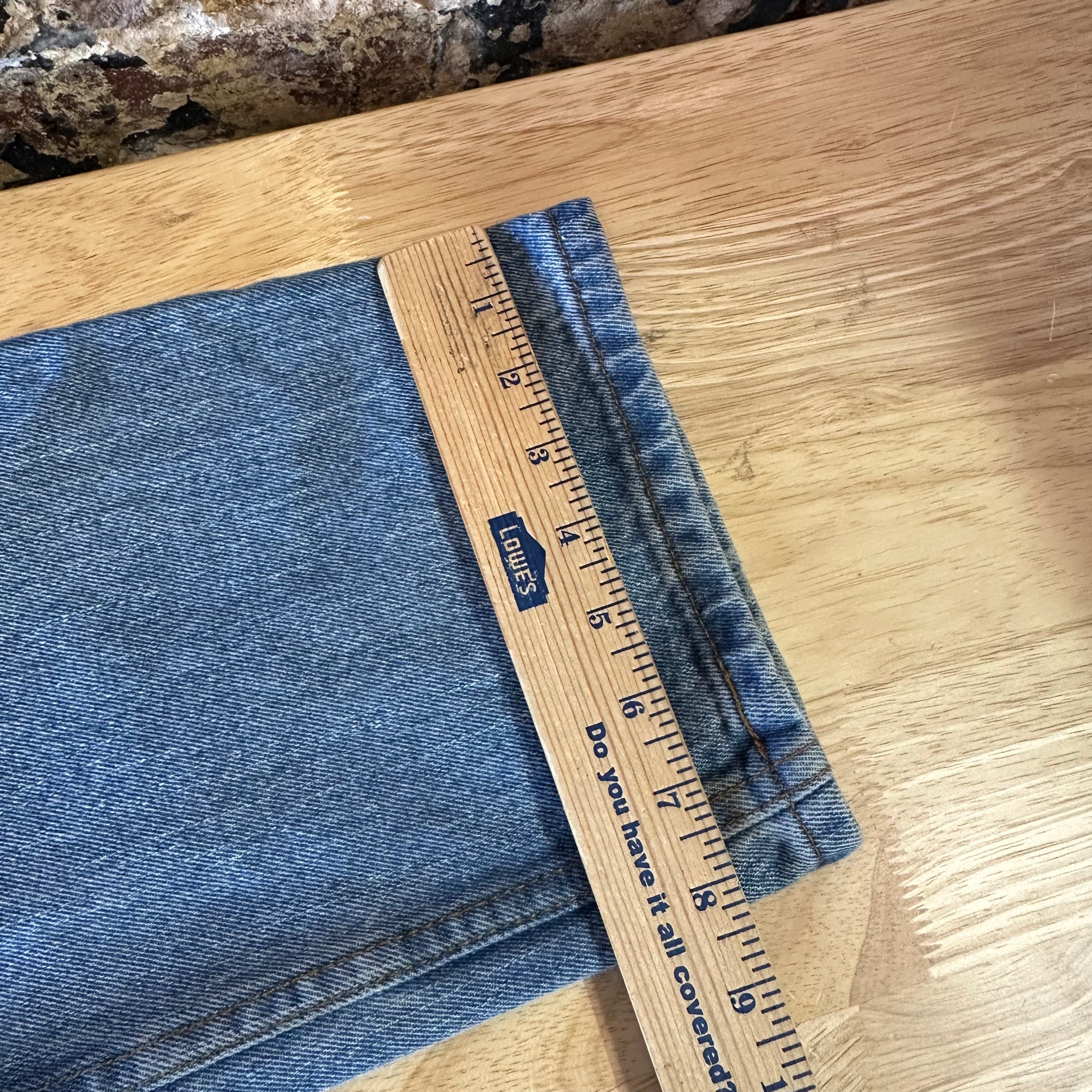 Levi's 550 Jeans Mens 34x30 Blue Cotton Denim Medium wash Relaxed Fit