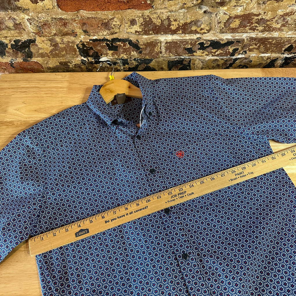 Ariat Button Up Shirt Mens Medium Western