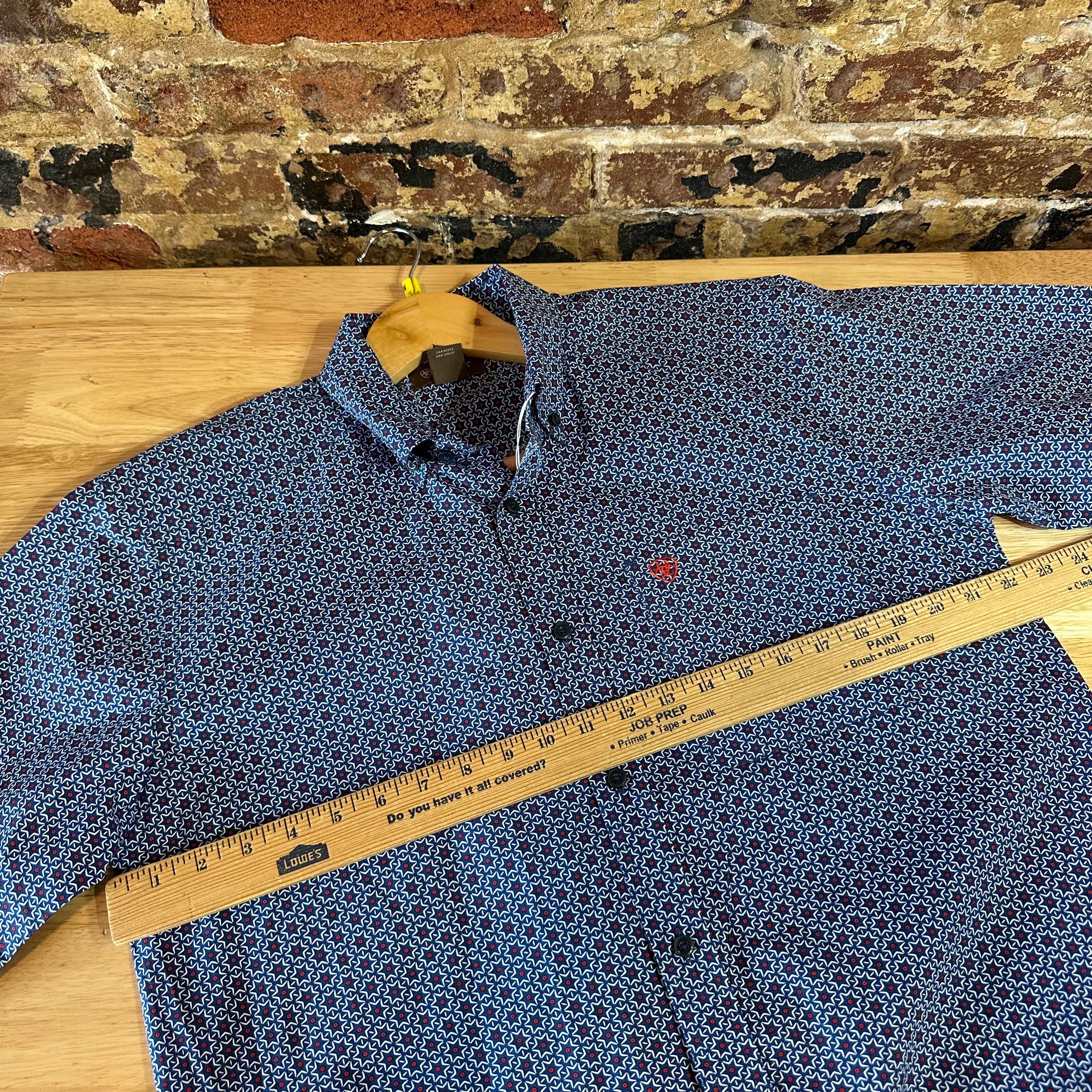 Ariat Button Up Shirt Mens Medium Western