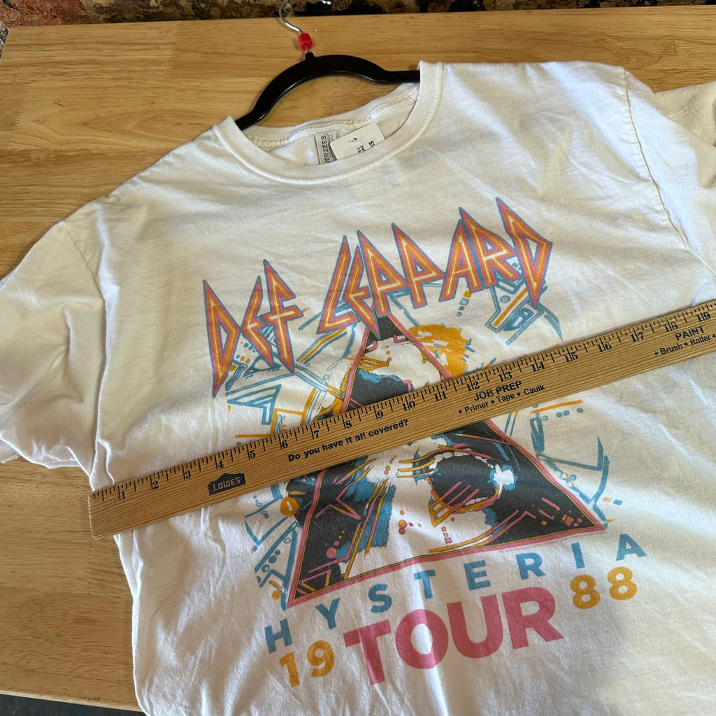Def Leppard Womens Large S/S T-Shirt