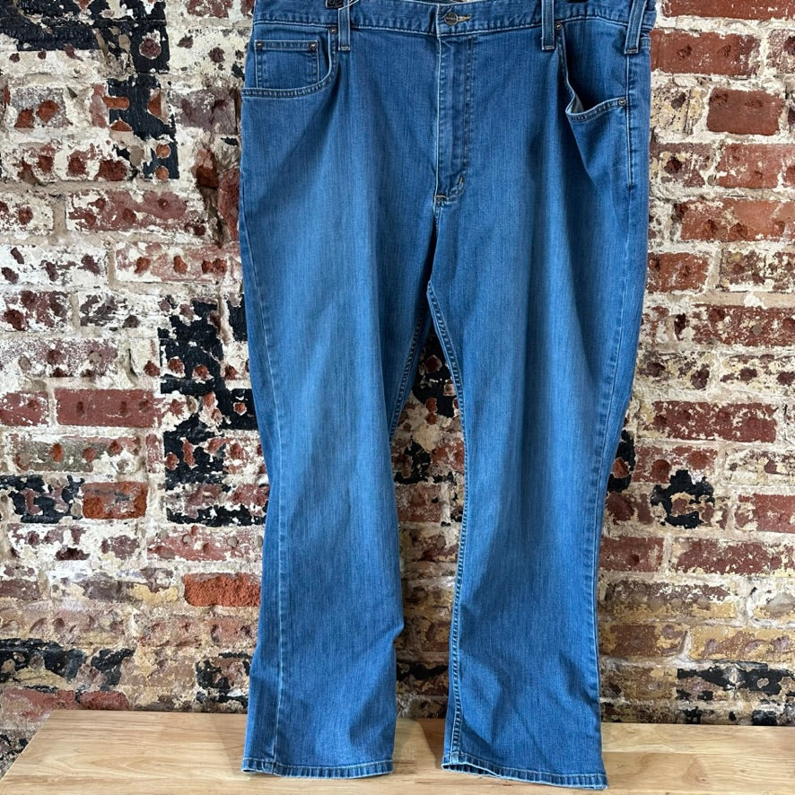 Carhartt Mens 42x32 Blue Jeans