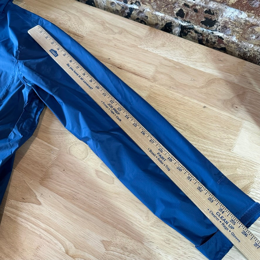 North Face Womens XL Blue Rain Jacket