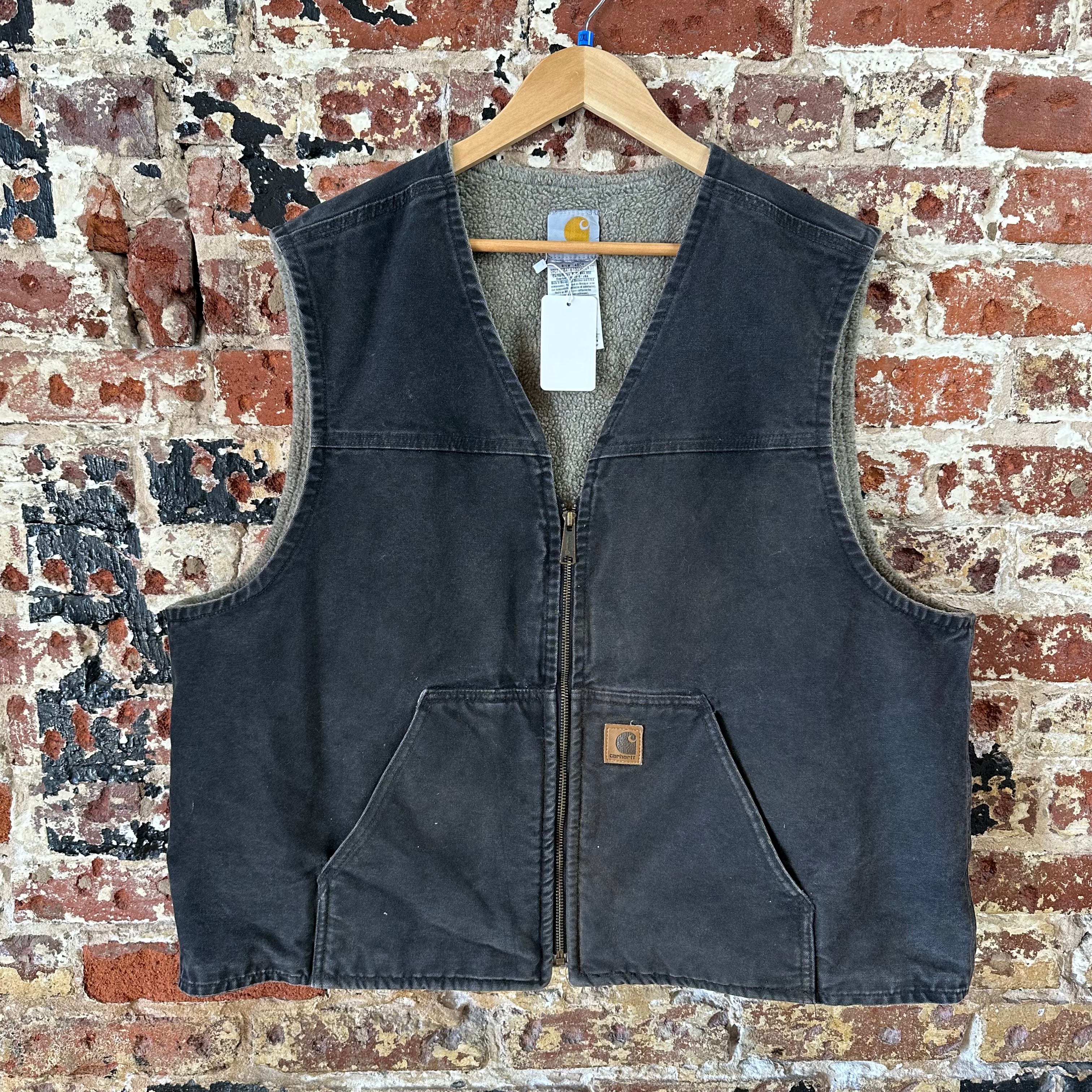 Carhartt V26 Black Vest Mens 2XL