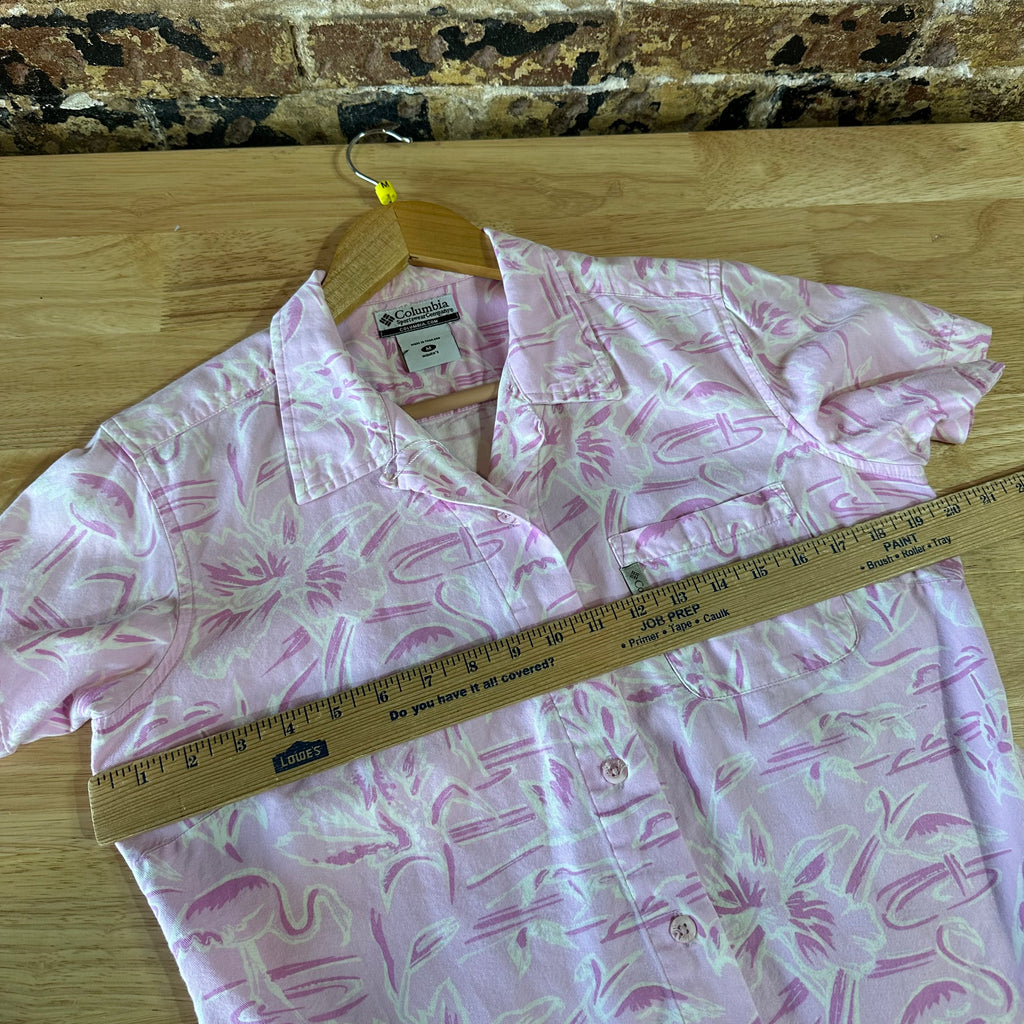 Columbia Womens Medium Button Up Shirt