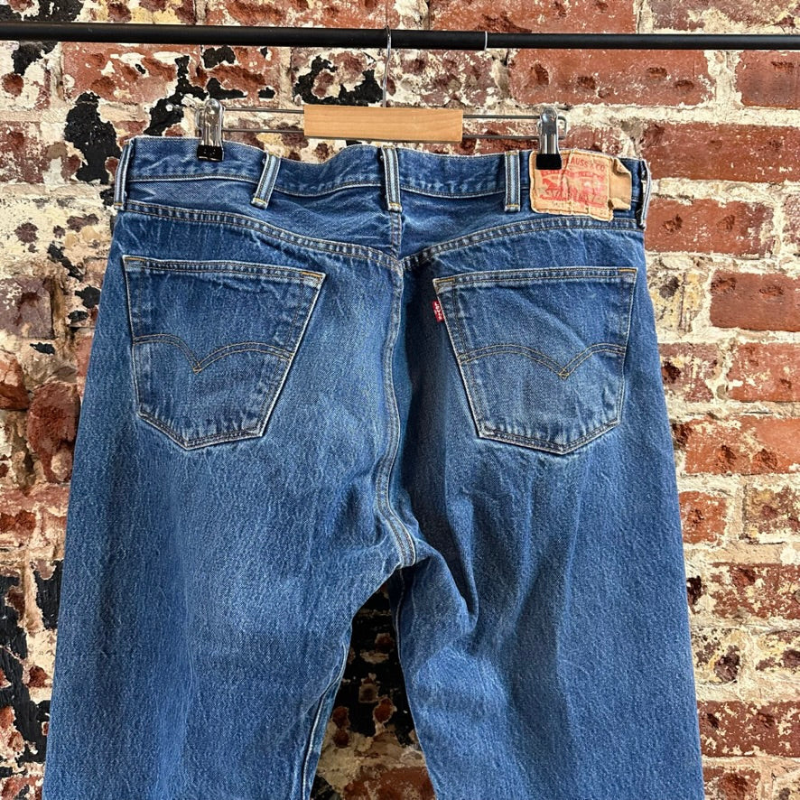 Levi's 501 Mens 42x34 Blue Jeans