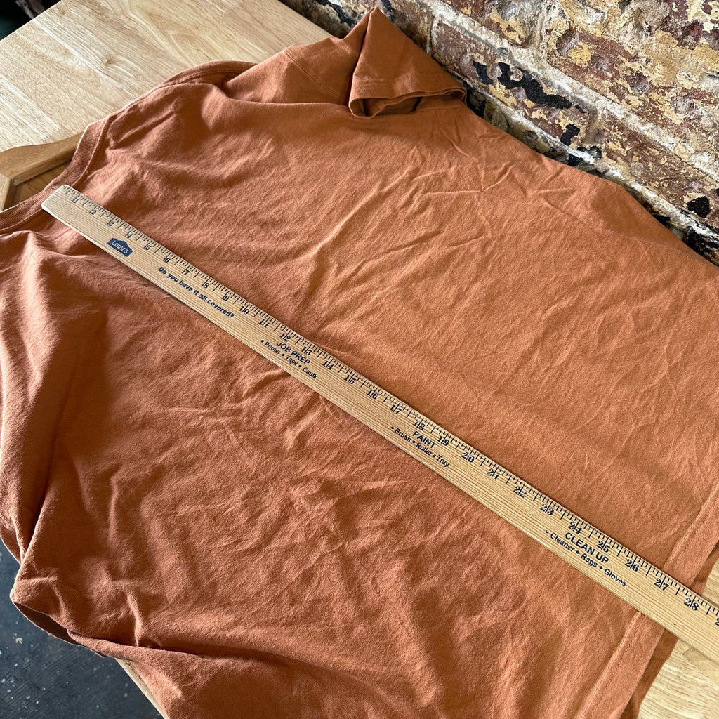 Carhartt T-Shirt Mens XL Short Sleeve Logo Work K87 LSE Pocket T-Shirt Orange