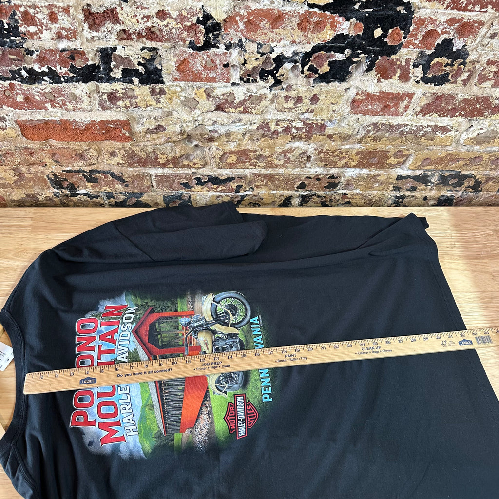 Harley Davidson Men's 5XL Short Sleeve Black T-Shirt NEW