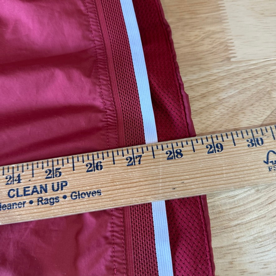 Nike Arkansas Razorbacks 1/4 Zip Sideline Pullover Jacket Mens Small Red