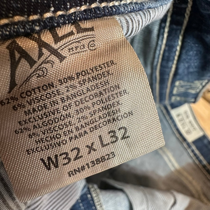 TK Axel Mens 32x32 Slim Boot Jeans
