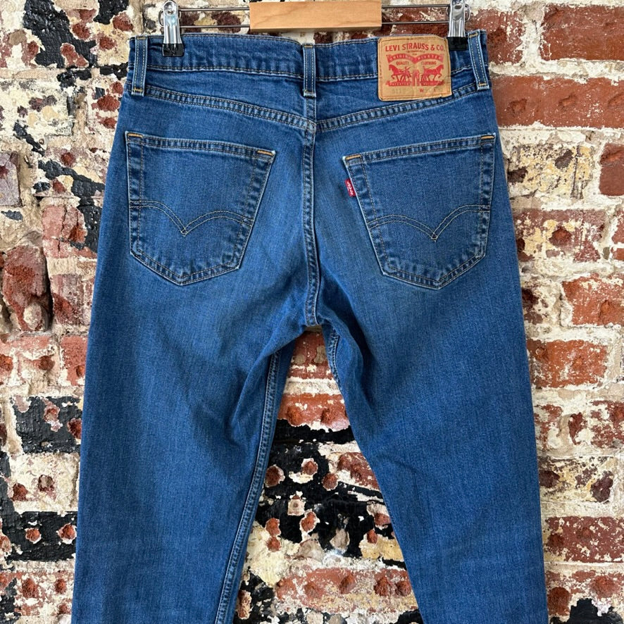 Levis Mens 511 Blue Jeans 31x32 Slim Fit Modern Denim Levi's