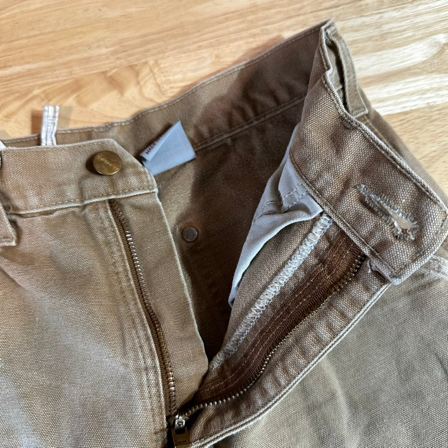 Carhartt B01 BRN Mens 28x30 Double Knee Pants