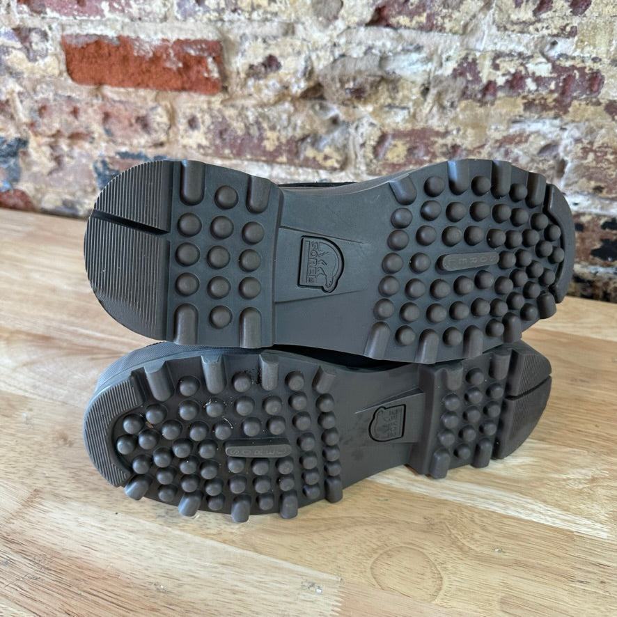 Sorel Caribou Waterproof Leather Insulated Black Boots NM3907-010 Men’s Sz 9