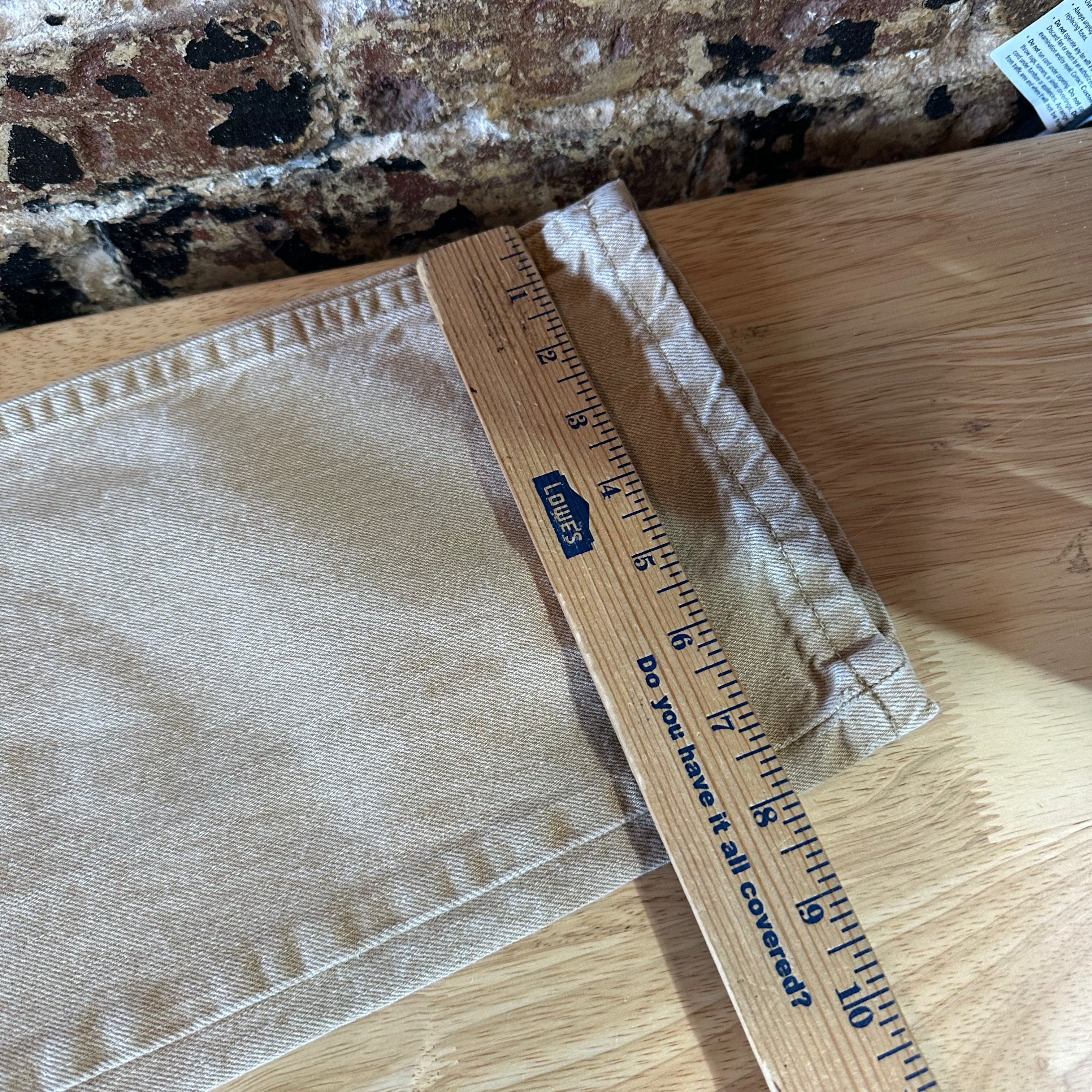 Wrangler Mens 32x34 Tan Jeans