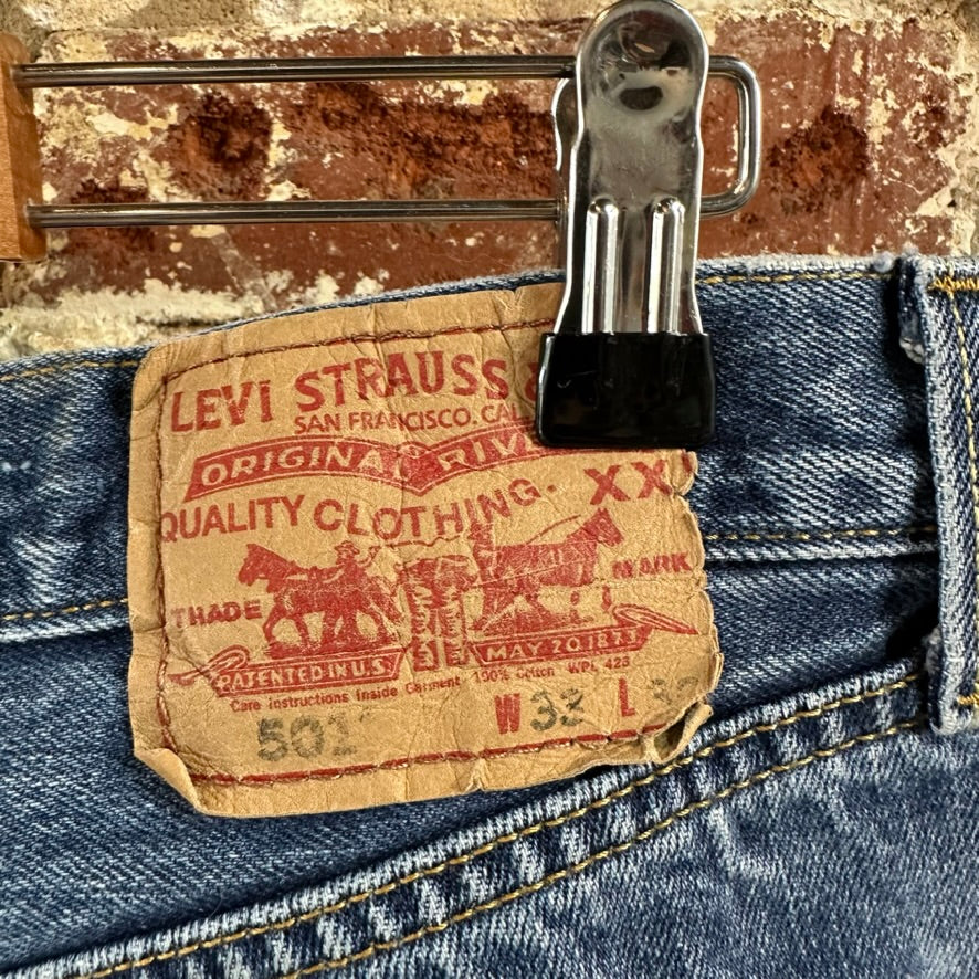 VTG Levi's 501 Mens 33x30 Blue Jeans 1999