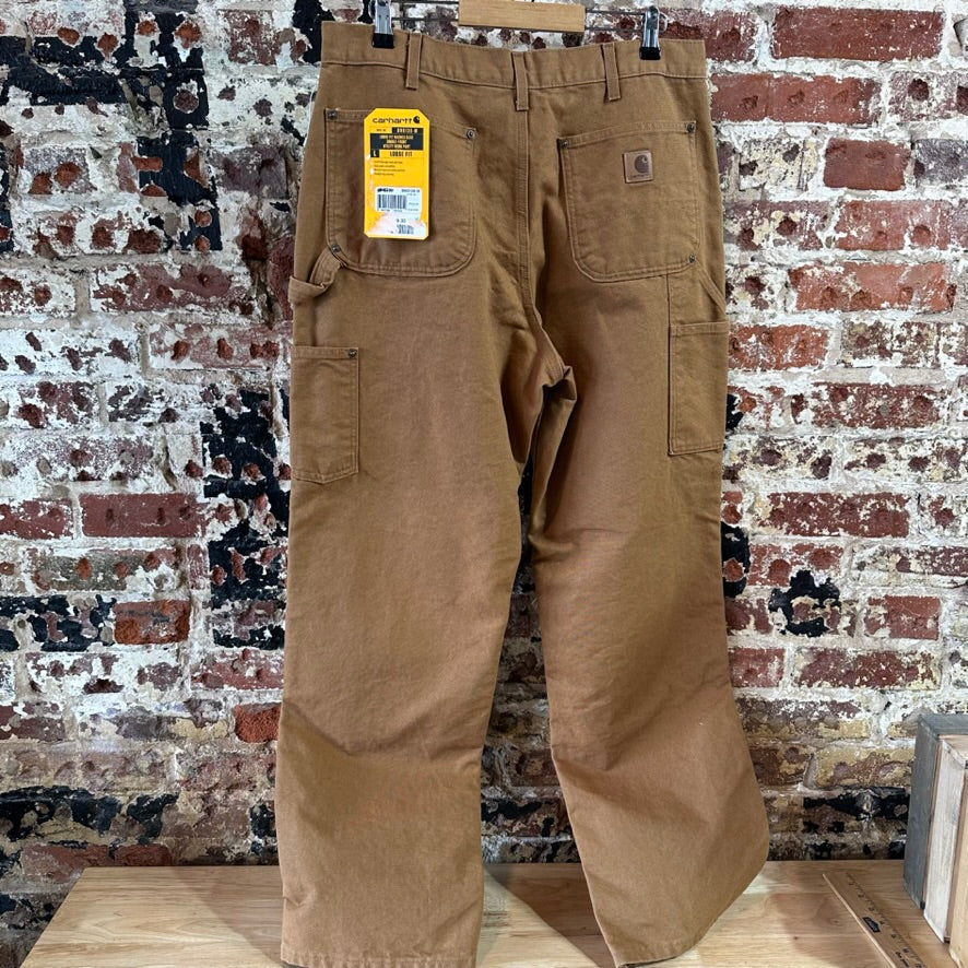 Carhartt B01 Mens 34x32 Brown Pants NEW