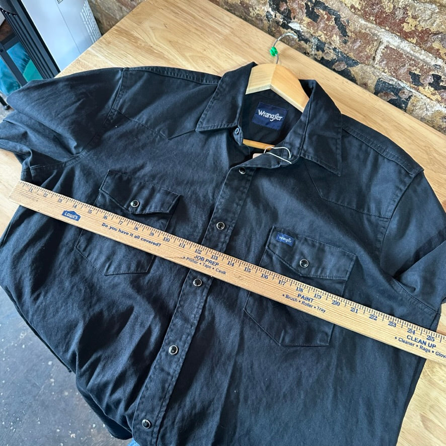 Wrangler Mens XL L/S Button Up