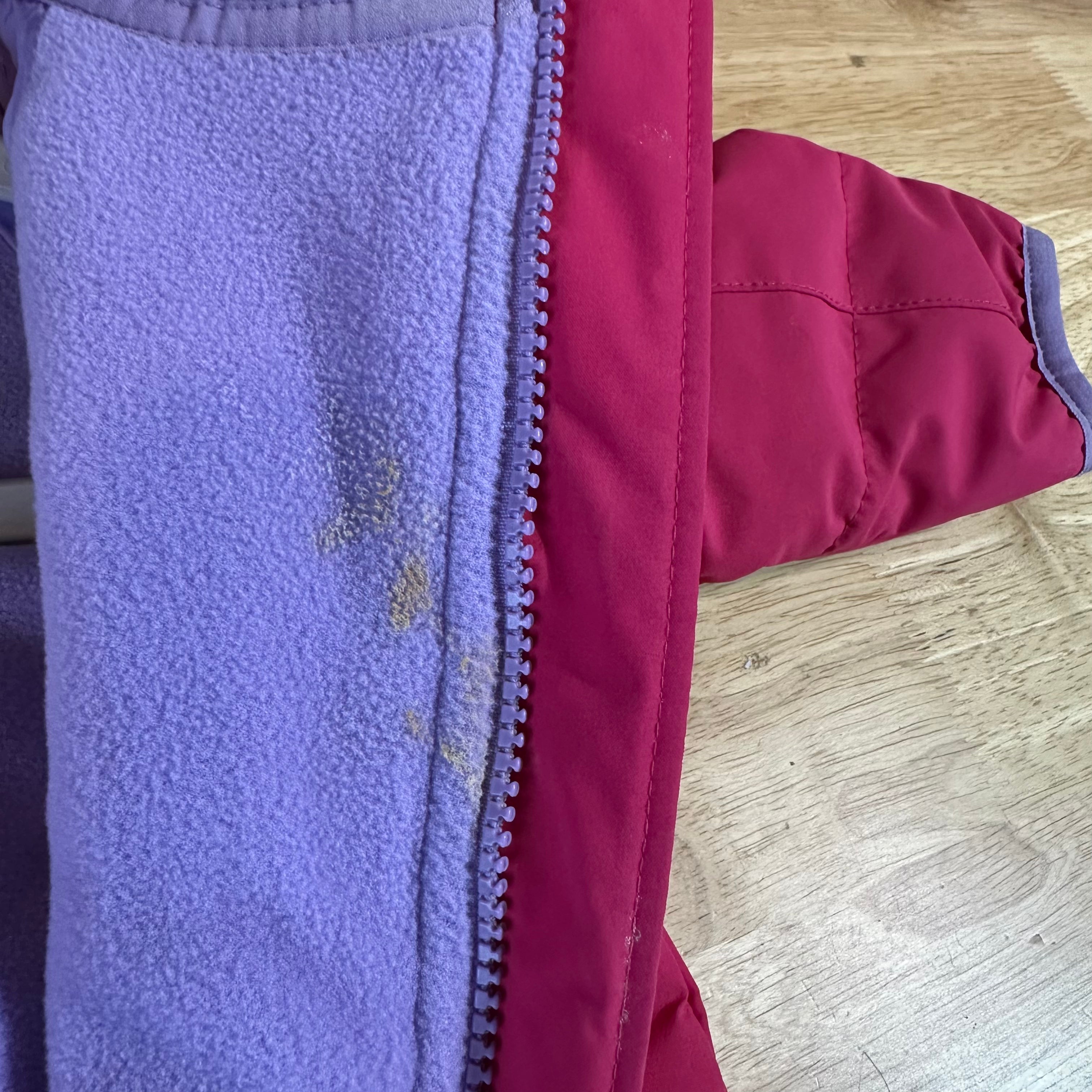 The North Face Baby Girl Pink Winter Snowsuit Overall Size 0-3M months