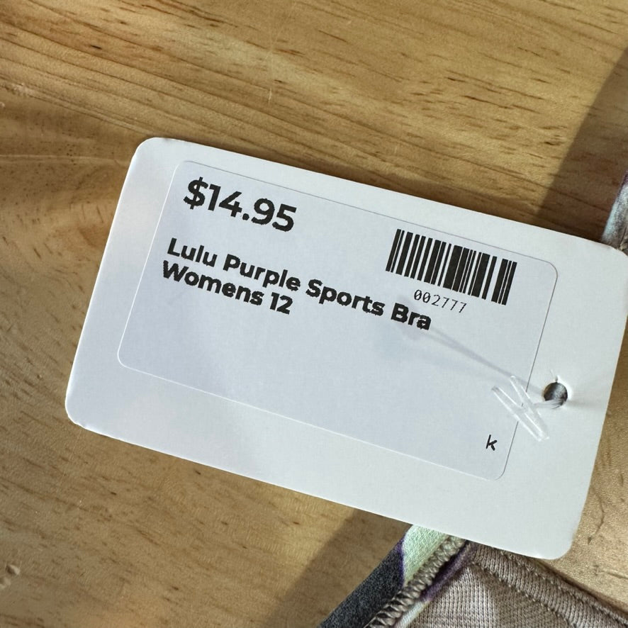 Lululemon Womens 12 Energy Bra