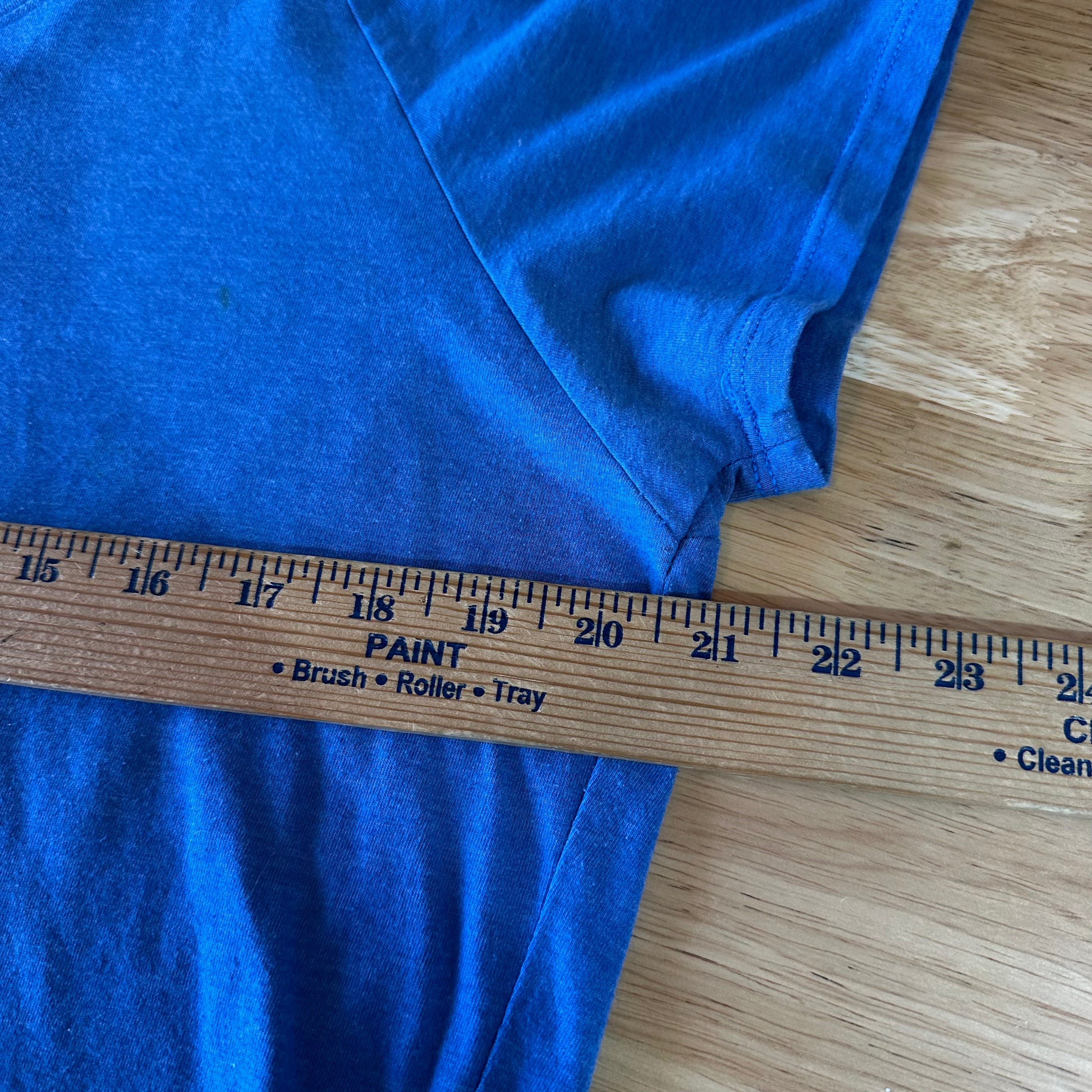 The North Face Top T-shirt Women's XL Slim Fit Short Sleeve Blue