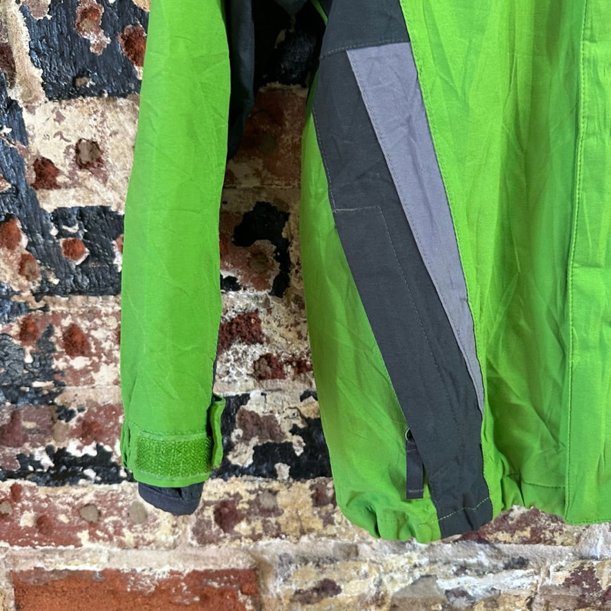 North Face Boys Small Green HyVent Jacket