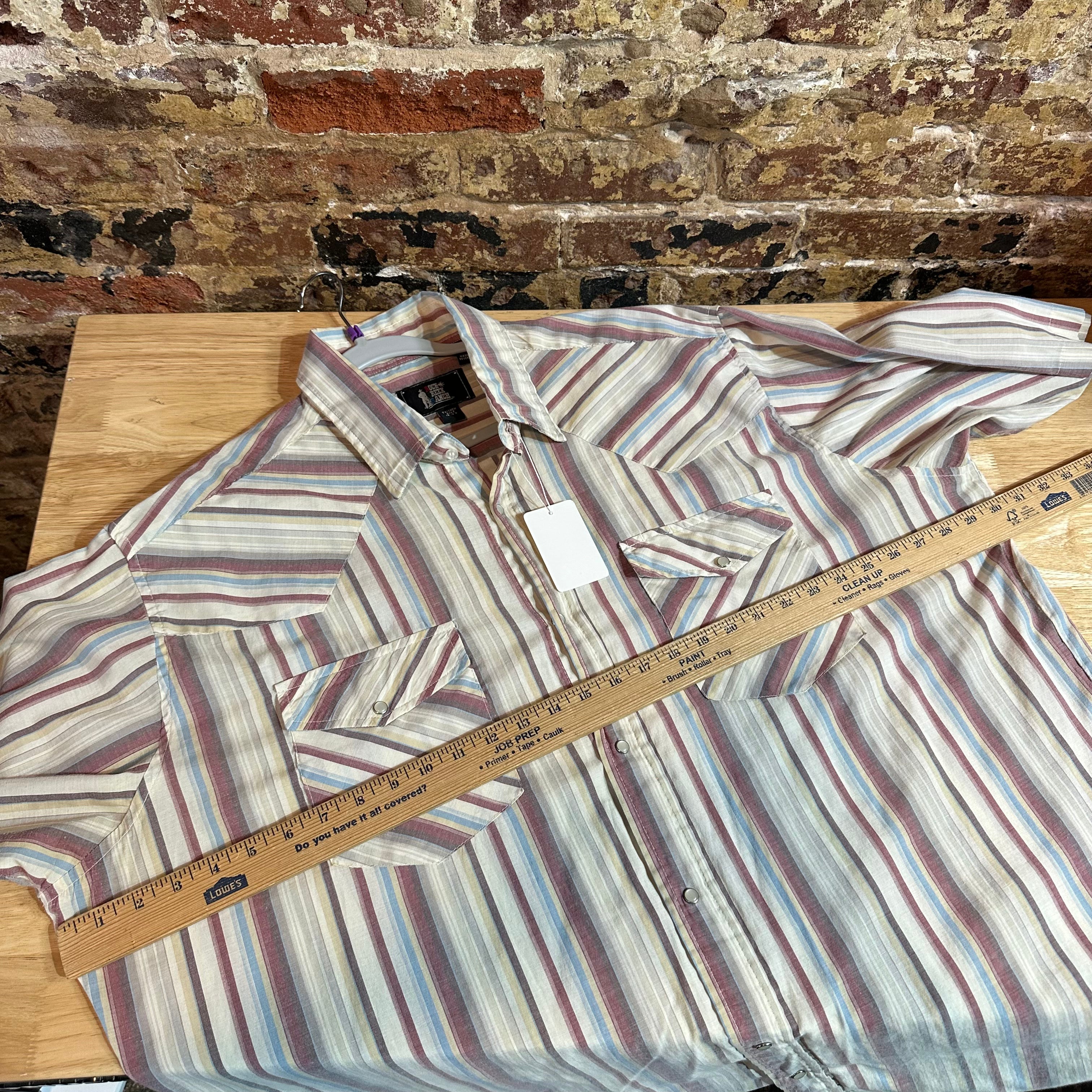 Rock Creek Mens 3XLT Pearl Snap Western Shirt