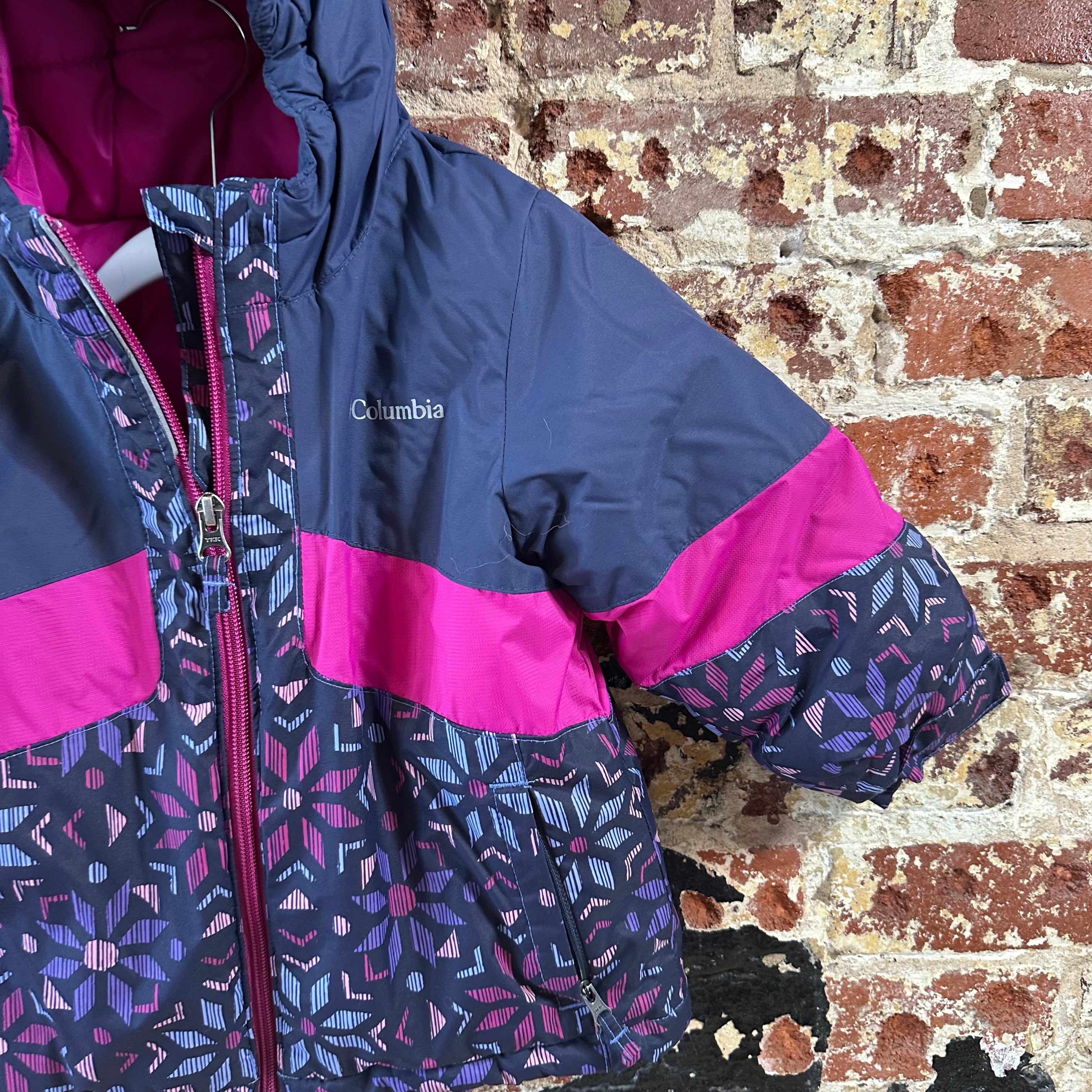 Columbia Purple Pink Jacket Girls 4T