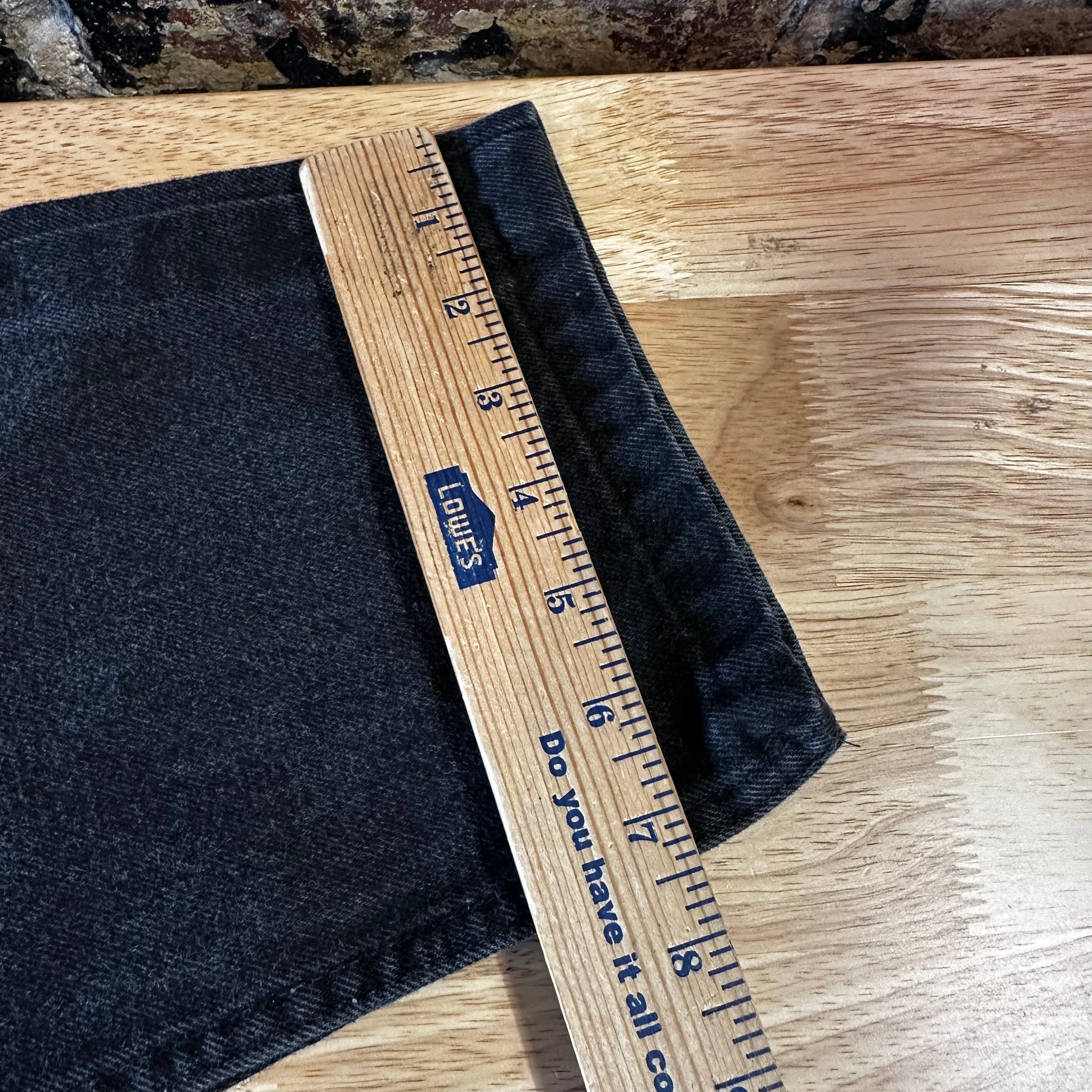 Vtg Levis 550 Black Orange Tab Relaxed Tapered Mens Jeans 40x30 USA 1996 90s