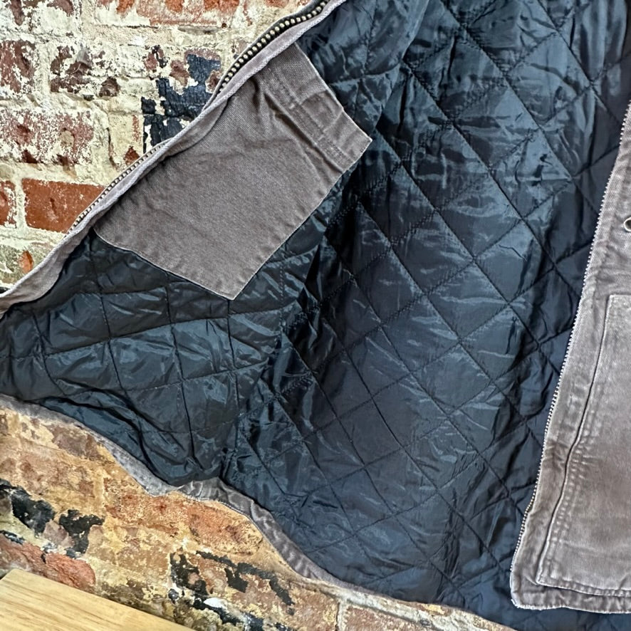 Carhartt Dark Brown Lined Men's Large Vest