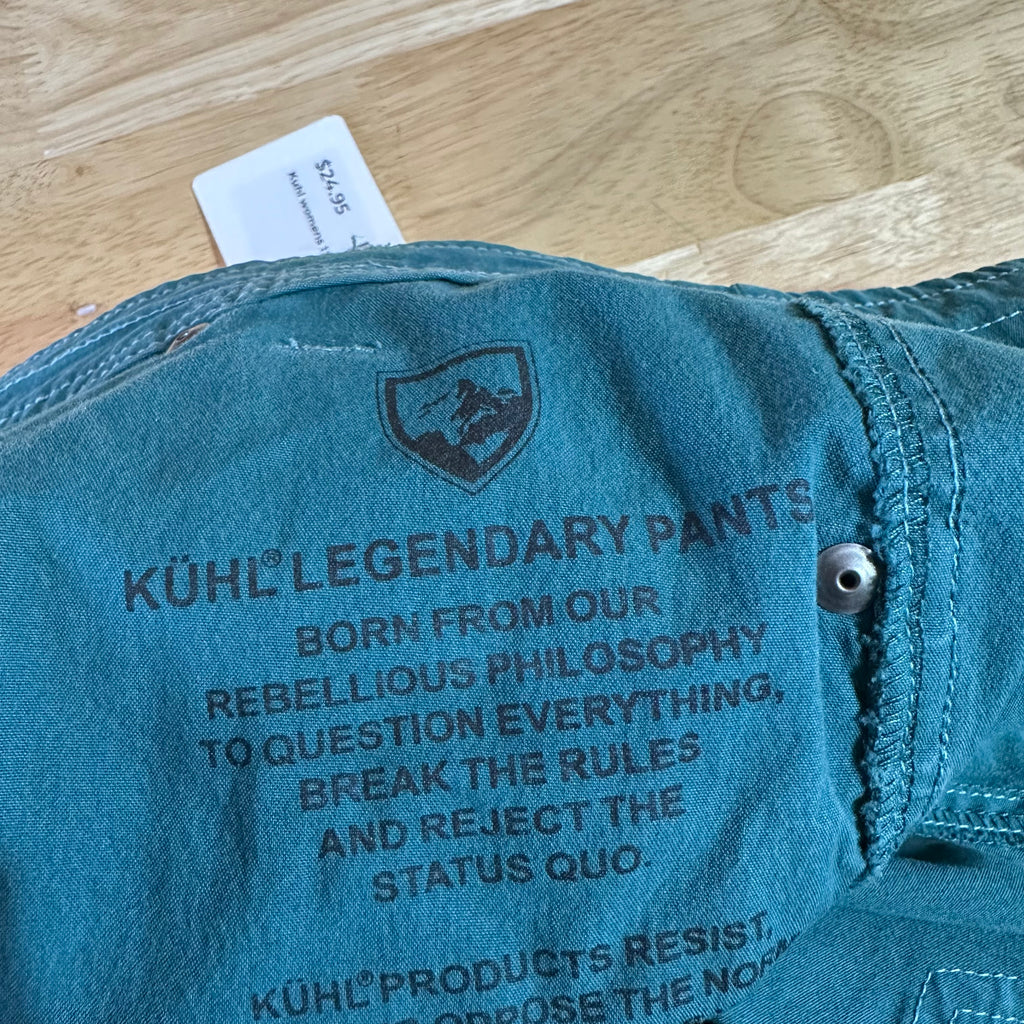 Kuhl Womens 12 Green Legendary Pants