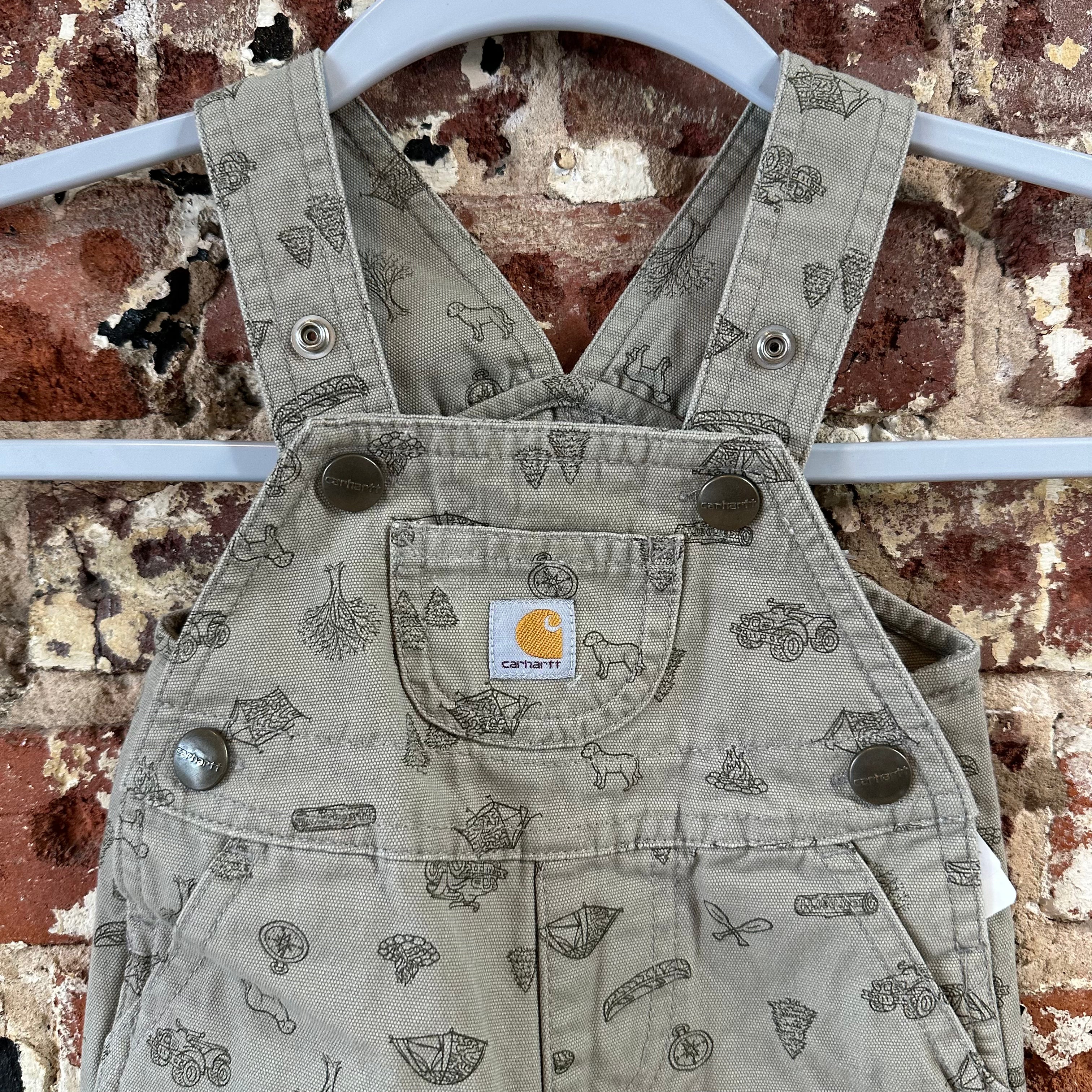 Carhartt Camp Overall Bibs Kids 3M Toddlers