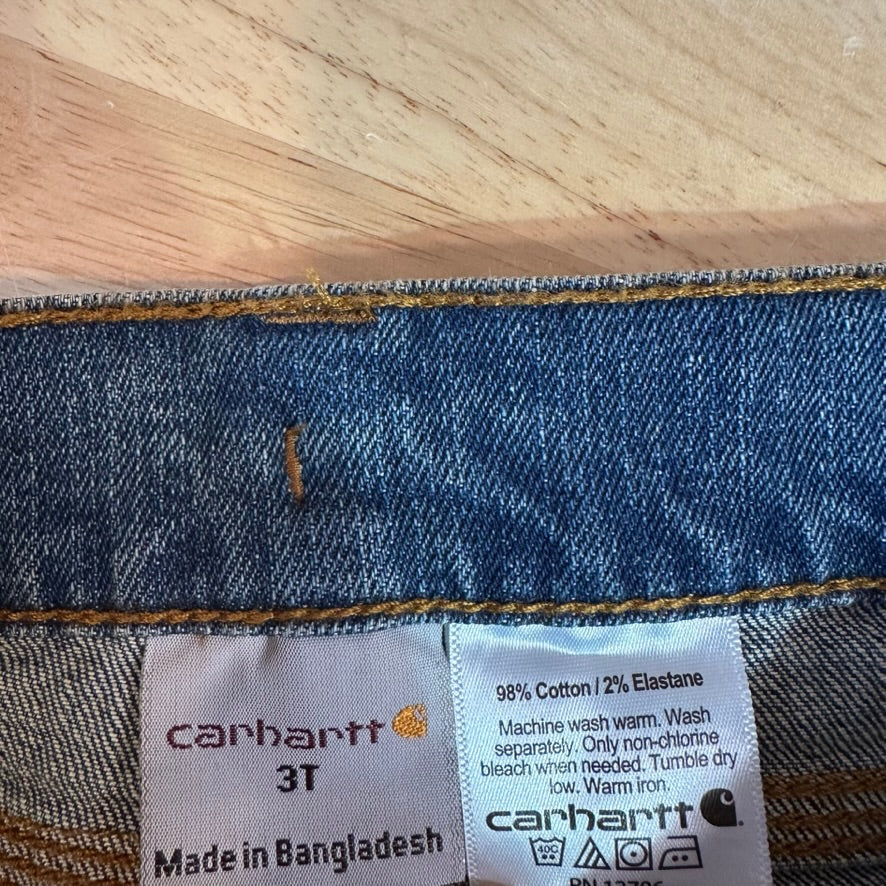 Carhartt Jeans Boys 3T NEW
