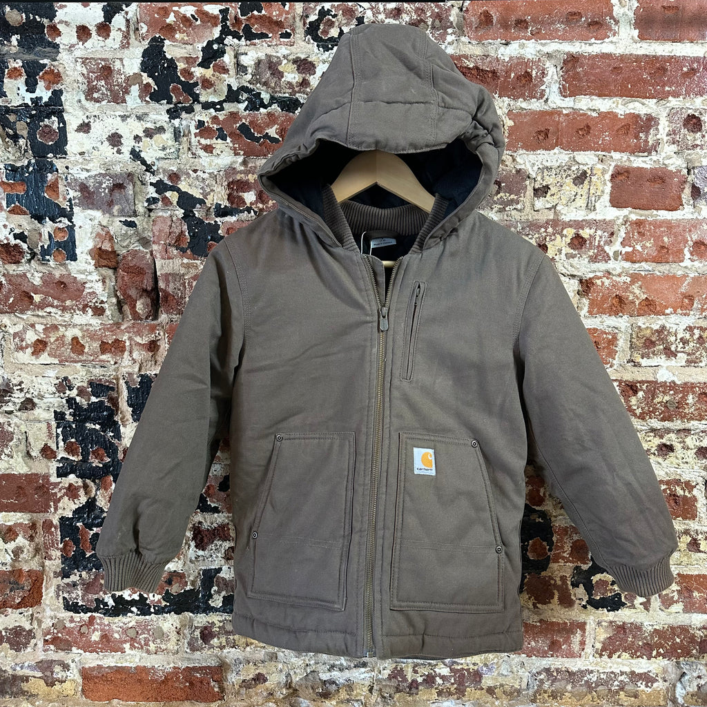 Carhartt Youth Small 7-8 Brown Jacket