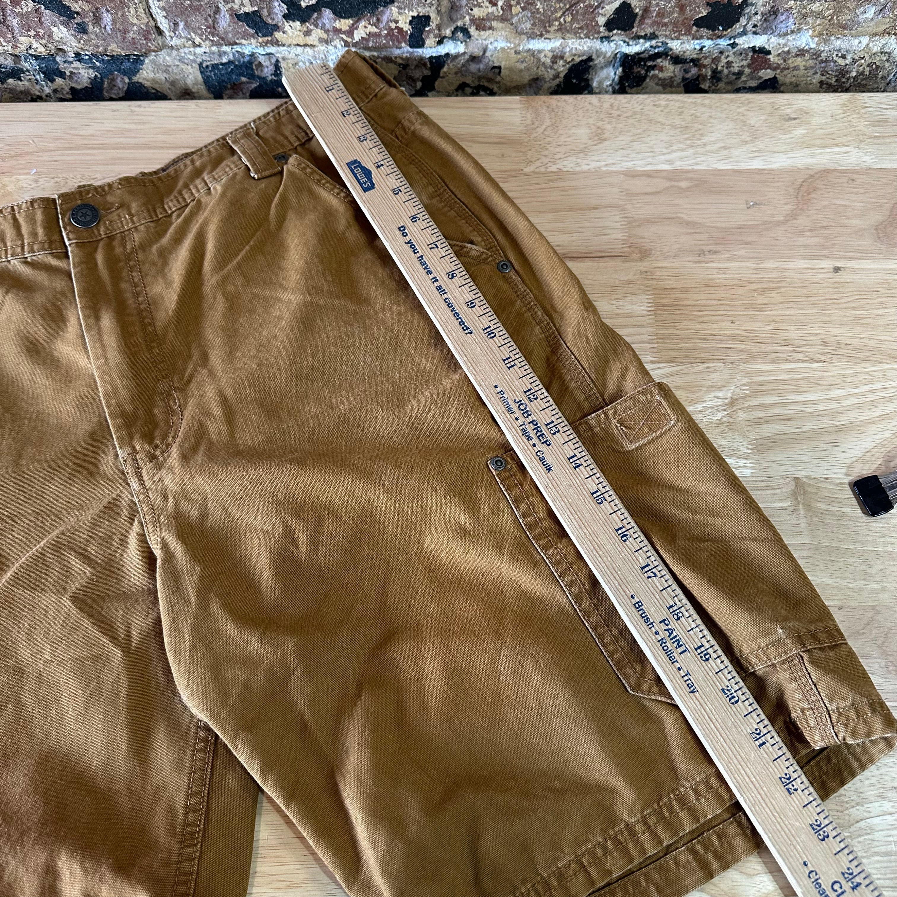 Schmidt Brown Shorts Mens 36